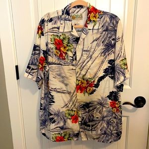 Vintage Lucky Beach Hula Wear Shirt